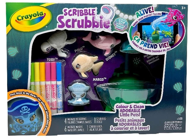 Crayola Scribble Scrubbie Lagoon Tub - Treasure Island Toys