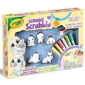 Crayola Scribble Scrubbie Baby Pets Nursery