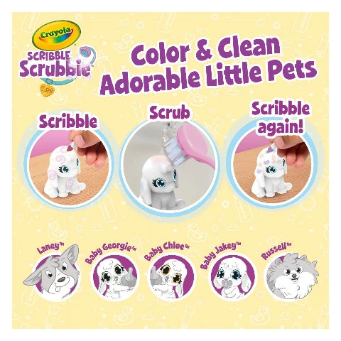 Crayola Scribble Scrubbie Baby Pets Nursery