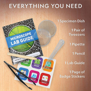 National Geographic Explorer Series Microscope Set - Treasure Island Toys