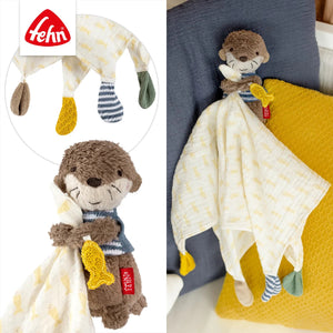 Fehn Theo Otter Muslin Comforter - Treasure Island Toys