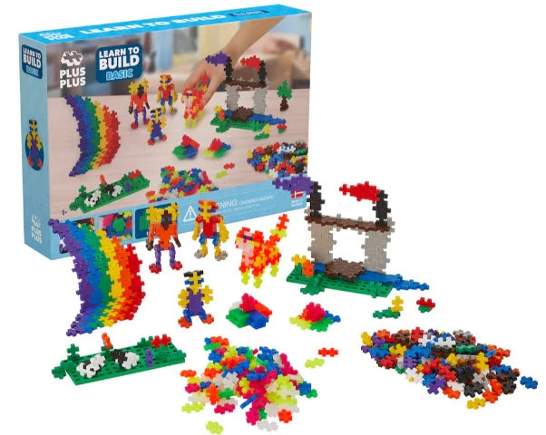 Plus-Plus Learn to Build Basic - Treasure Island Toys