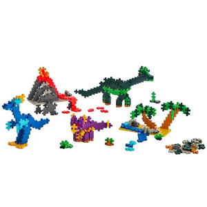 Plus-Plus Learn to Build Dinosaurs - Treasure Island Toys