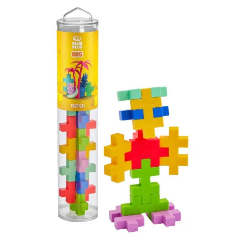 Plus-Plus Tube Big Tropical - Treasure Island Toys