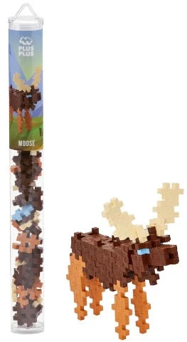 Plus-Plus Tube Moose - Treasure Island Toys