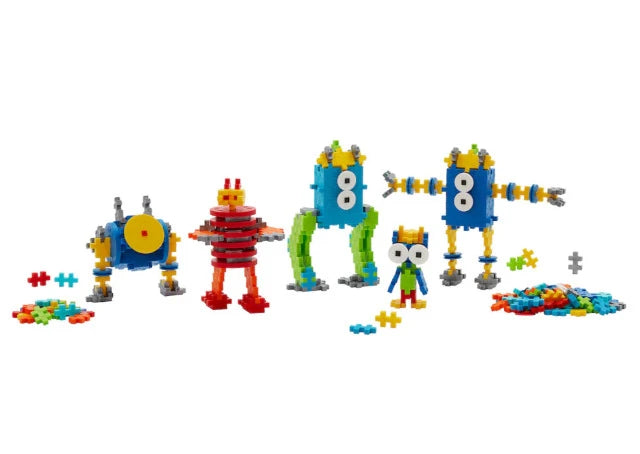 Plus-Plus Learn to Build Robots - Treasure Island Toys