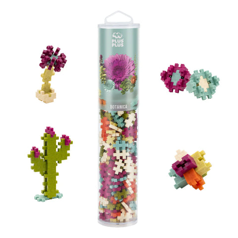 Plus-Plus Tube 240 Piece, Botanica - Treasure Island Toys