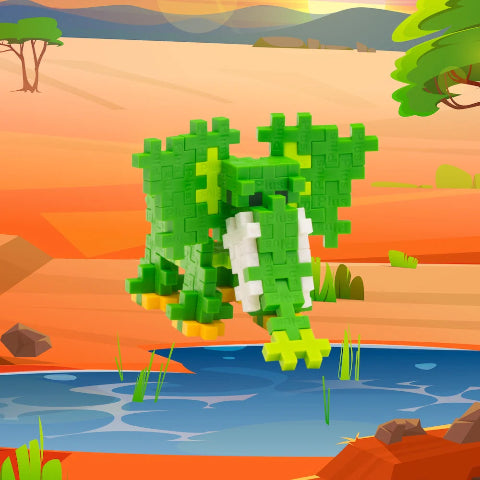 Plus-Plus Tube Emerald Elephant - Treasure Island Toys