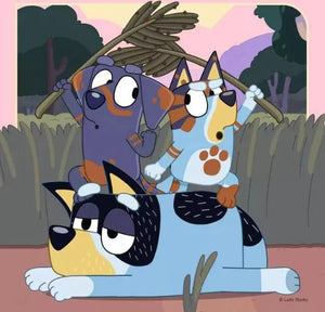 Ravensburger Puzzle 3 x 49 Piece, Bluey - Treasure Island Toys