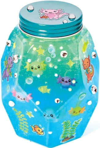 Creativity for Kids Glowing Axolotl Aquarium - Treasure Island Toys
