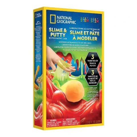 National Geographic Slime and Putty Lab - Treasure Island Toys