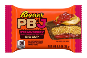 Reese's Peanut Butter PB&J Strawberry Big Cup - Treasure Island Toys