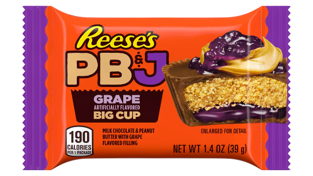 Reese's Peanut Butter PB&J Grape Big Cup - Treasure Island Toys