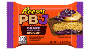Reese's Peanut Butter PB&J Grape Big Cup - Treasure Island Toys