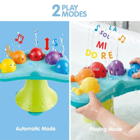 Hape Bath Musical Whale Fountain - Treasure Island Toys