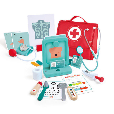 Hape Pretend Little Doctor's Medical Kit - Treasure Island Toys