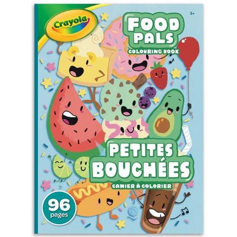 Crayola Colouring Book Food Pals, 96 Page