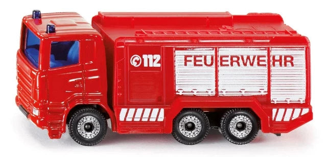 Siku Fire Truck, Water Cannon - Treasure Island Toys