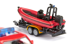 Siku Land Rover Defender with Boat - Treasure Island Toys