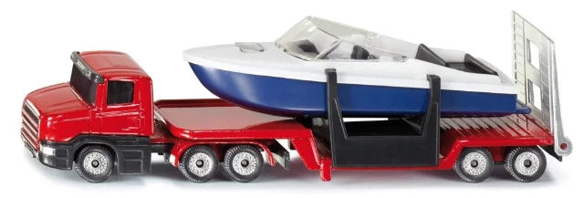 Siku Low Loader with Boat - Treasure Island Toys