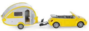 Siku Car with Trailer Caravan - Treasure Island Toys