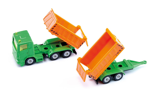 Siku Dumper and Tipping Trailer