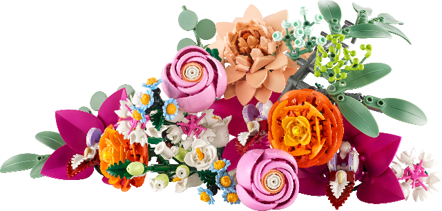 LEGO Botanical Collection Pretty Pink Flower Bouquet