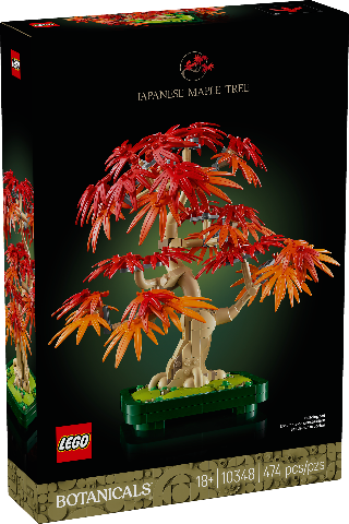 LEGO Botanical Collection Japanese Red Maple Bonsai Tree - Treasure Island Toys