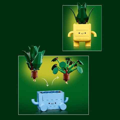 LEGO Botanical Collection Happy Plants - Treasure Island Toys