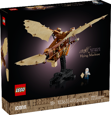 LEGO Icons DaVinci's Flying Machine - Treasure Island Toys