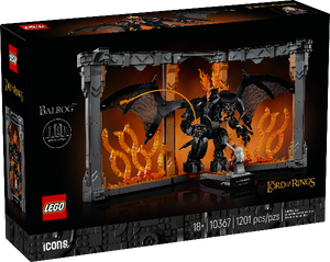 LEGO Icons Lord of the Rings Balrog Book Nook - Treasure Island Toys