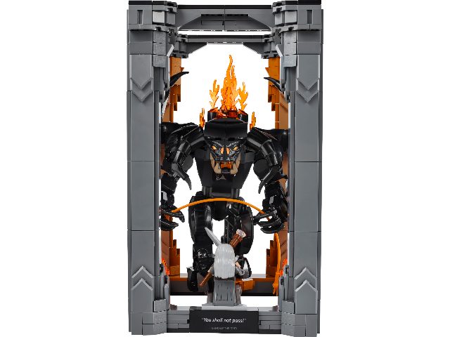 LEGO Icons Lord of the Rings Balrog Book Nook - Treasure Island Toys