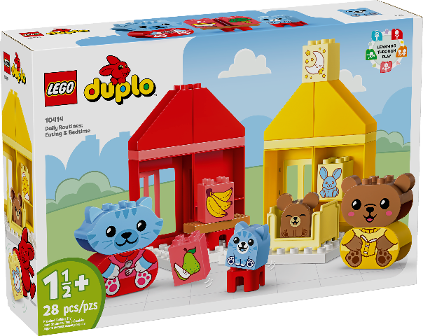 LEGO Duplo My First Daily Routines Eating Bedtime Treasure