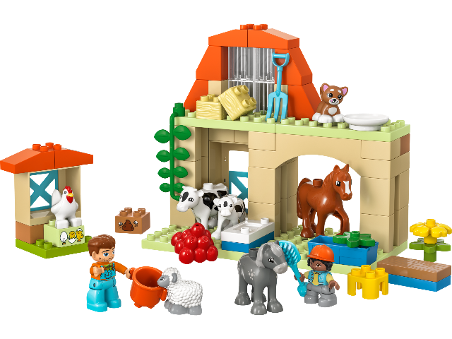 LEGO Duplo Town Caring for Animals at the Farm Treasure Island Toys