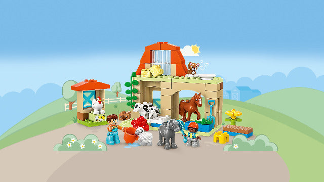 LEGO Duplo Town Caring for Animals at the Farm - Treasure Island Toys