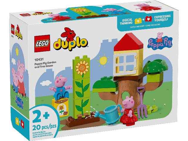 LEGO Duplo Peppa Pig Garden and Treehouse - Treasure Island Toys