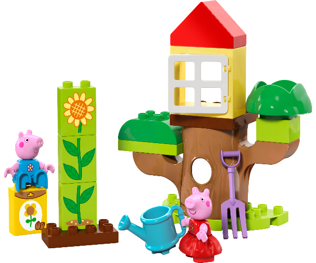 LEGO Duplo Peppa Pig Garden and Treehouse - Treasure Island Toys