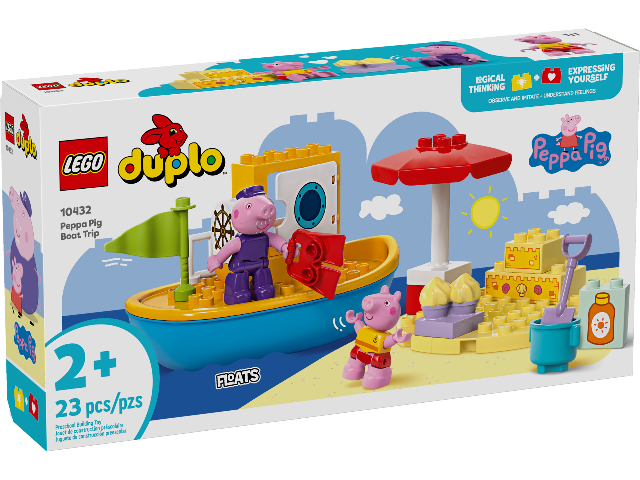 LEGO Duplo Peppa Pig Boat Trip - Treasure Island Toys