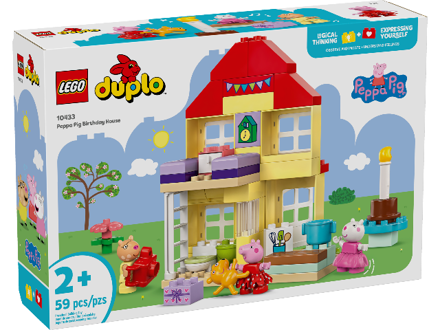 LEGO Duplo Peppa Pig Birthday House - Treasure Island Toys