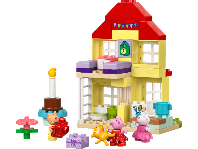 LEGO Duplo Peppa Pig Birthday House - Treasure Island Toys