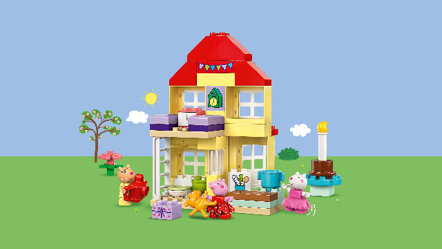 LEGO Duplo Peppa Pig Birthday House - Treasure Island Toys