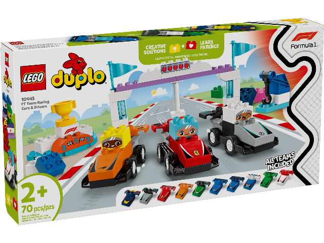 *COMING SOON* LEGO Duplo Town F1 Team Race Cars & Drivers