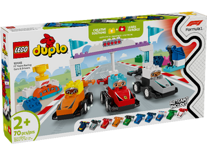 *COMING SOON* LEGO Duplo Town F1 Team Race Cars & Drivers