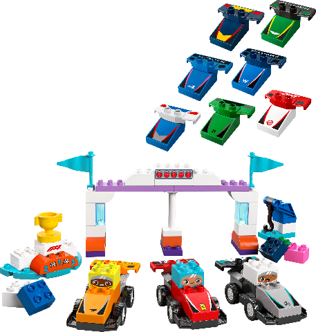 *COMING SOON* LEGO Duplo Town F1 Team Race Cars & Drivers