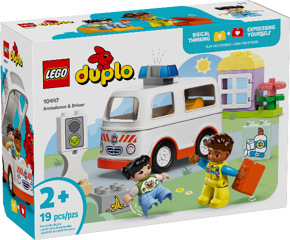 LEGO Duplo Town Ambulance & Driver