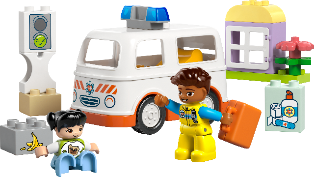 LEGO Duplo Town Ambulance & Driver