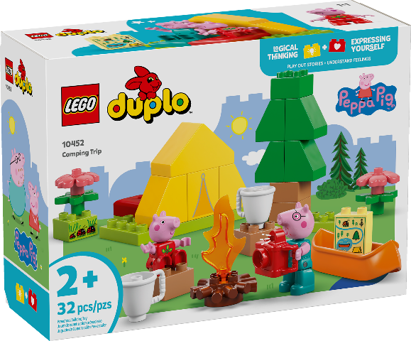 LEGO Duplo Peppa Pig Camping Trip - Treasure Island Toys
