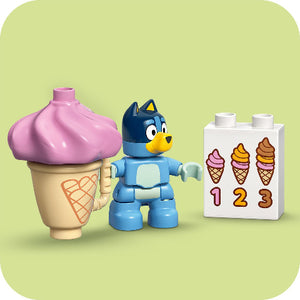 LEGO Duplo Bluey Ice Cream Trip with Bluey - Treasure Island Toys