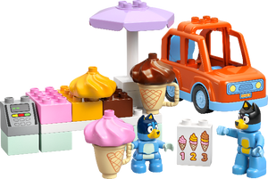 LEGO Duplo Bluey Ice Cream Trip with Bluey - Treasure Island Toys