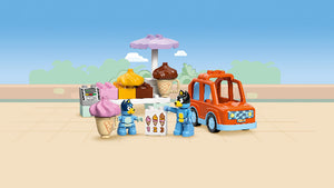 LEGO Duplo Bluey Ice Cream Trip with Bluey - Treasure Island Toys